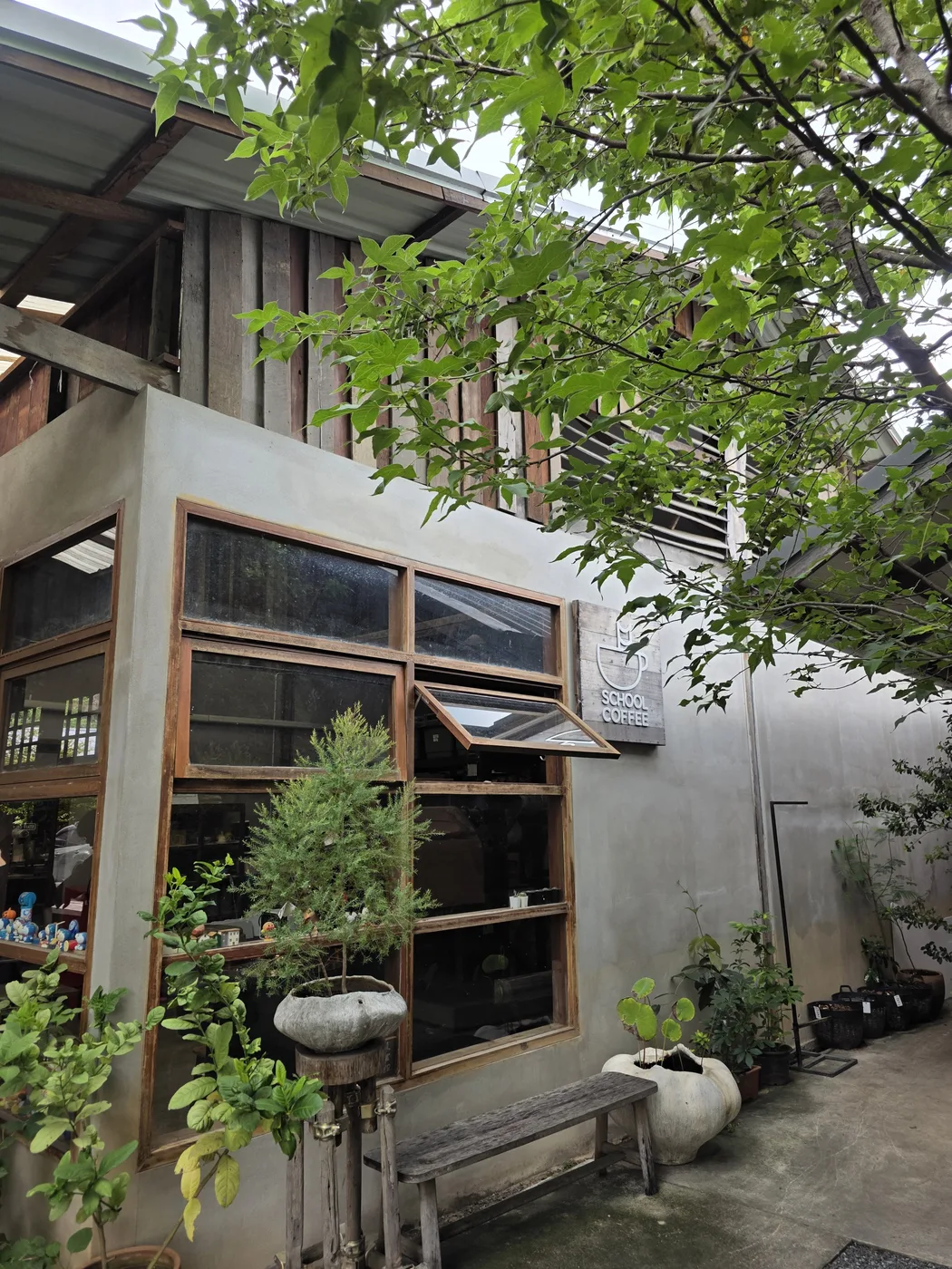 ภาพจากโพสต์ของชูก้าที่ School Coffee